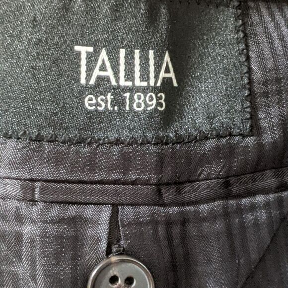 Vintage Tallia Wool 2 button tweed textured blazer sports coat men's 46R - Picture 3 of 10